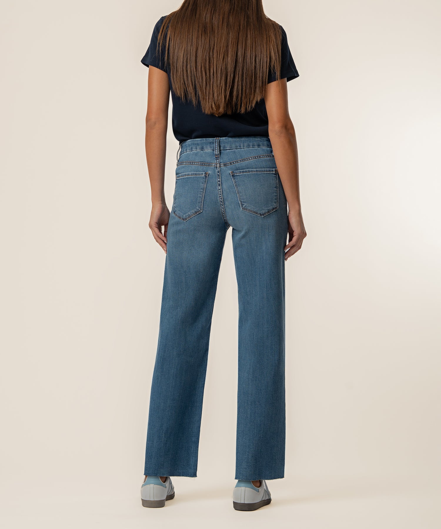 Meg High Rise Wide Leg in Adorably Wash
