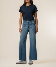 Meg High Rise Wide Leg in Adorably Wash
