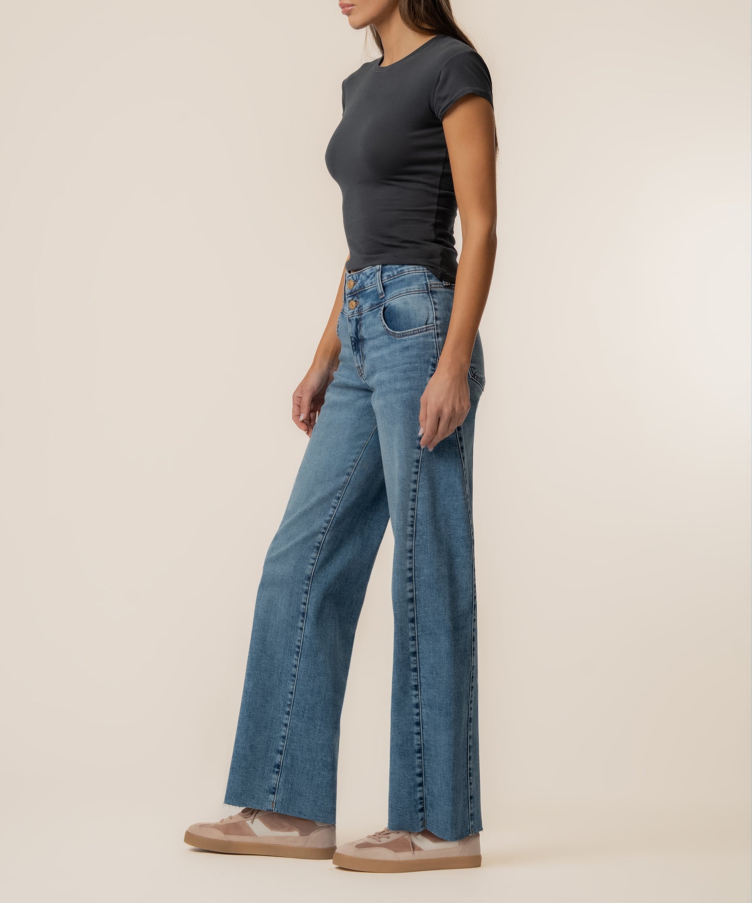 Charlotte High Rise Wide Leg, Long