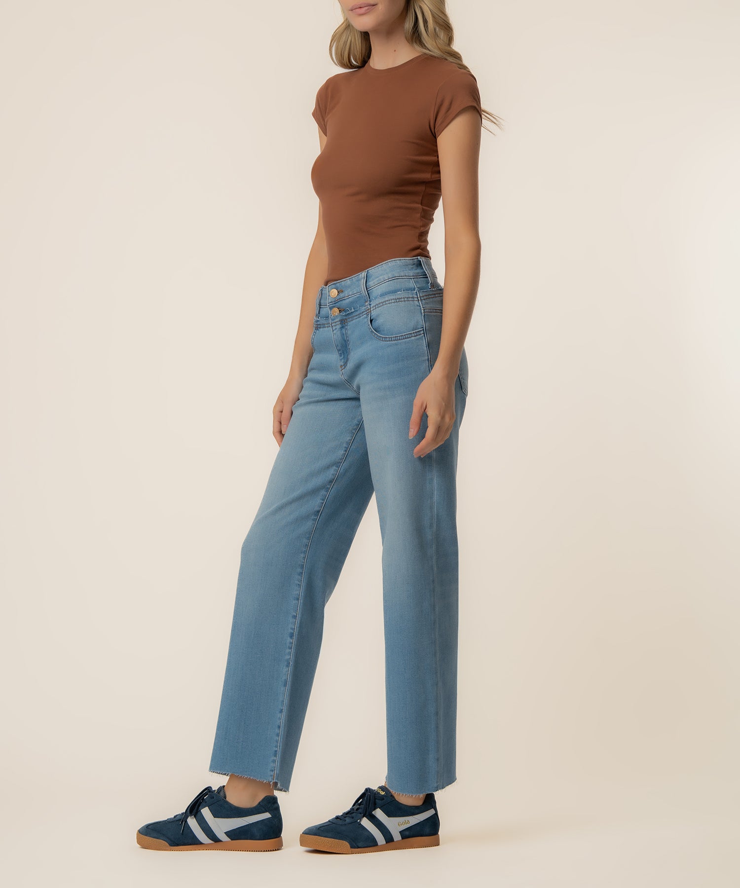 Charlotte High Rise Wide Leg in Unfazed Wash