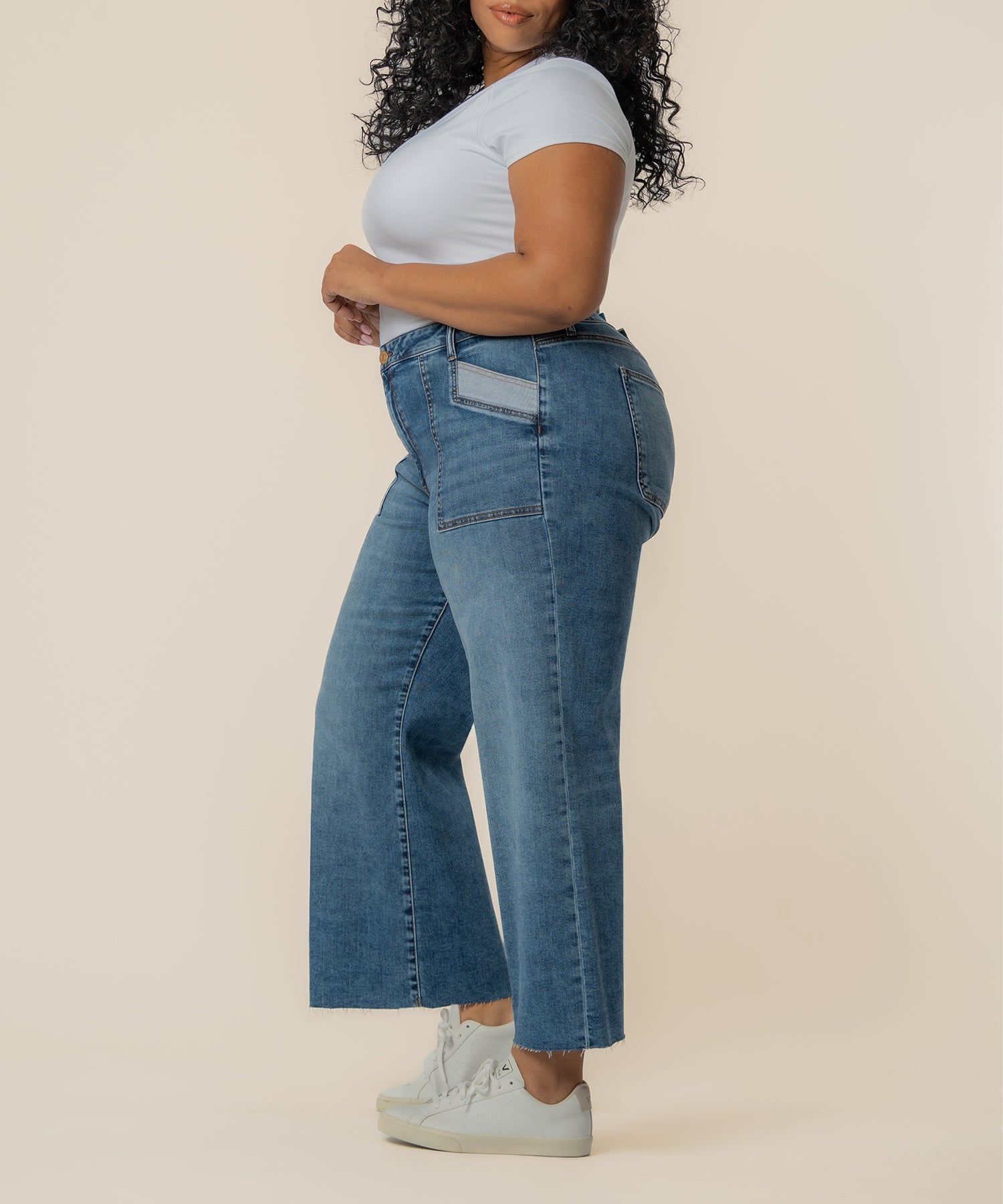 Meg High Rise Wide Leg, Plus