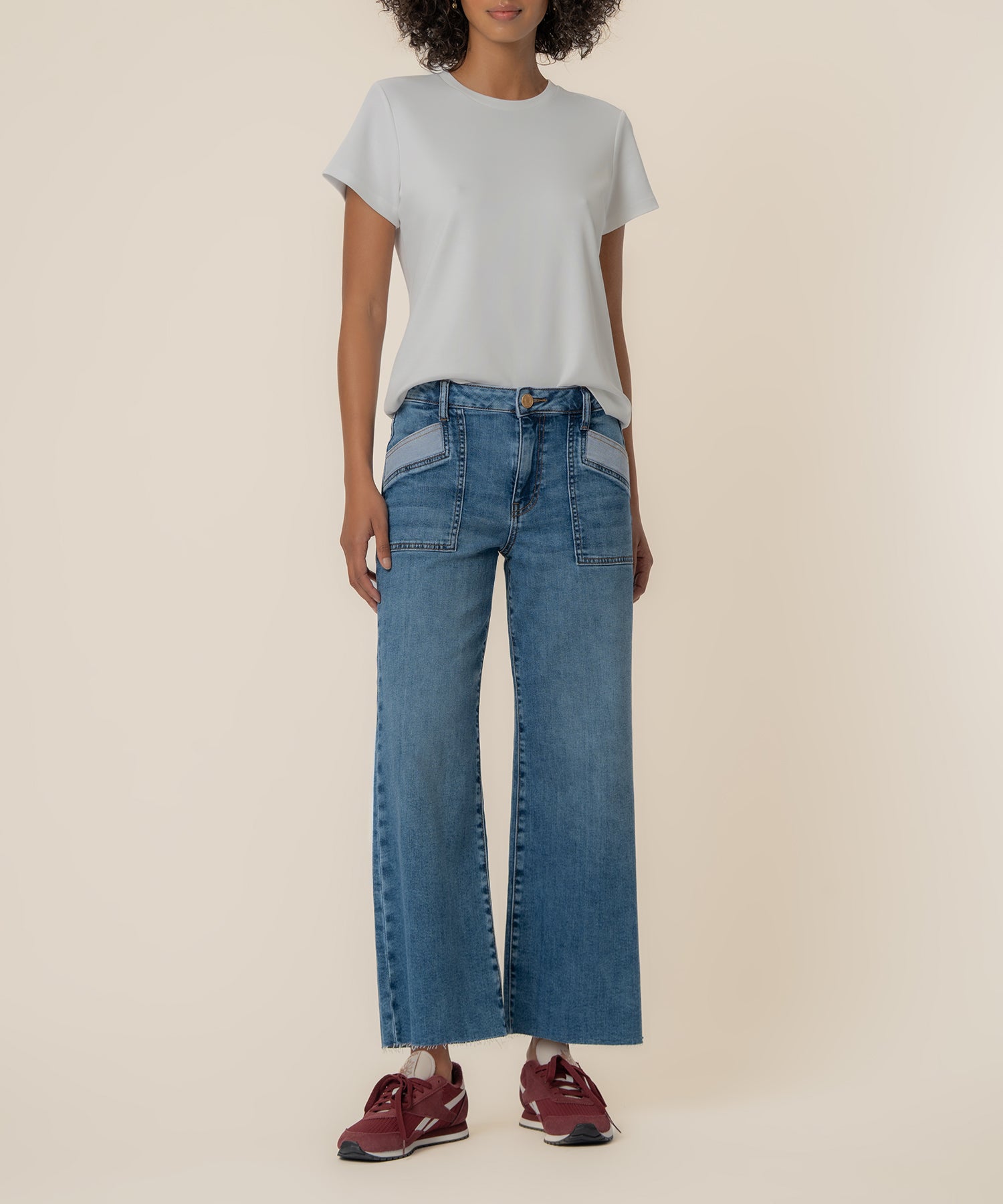 Meg High Rise Wide Leg, Petite