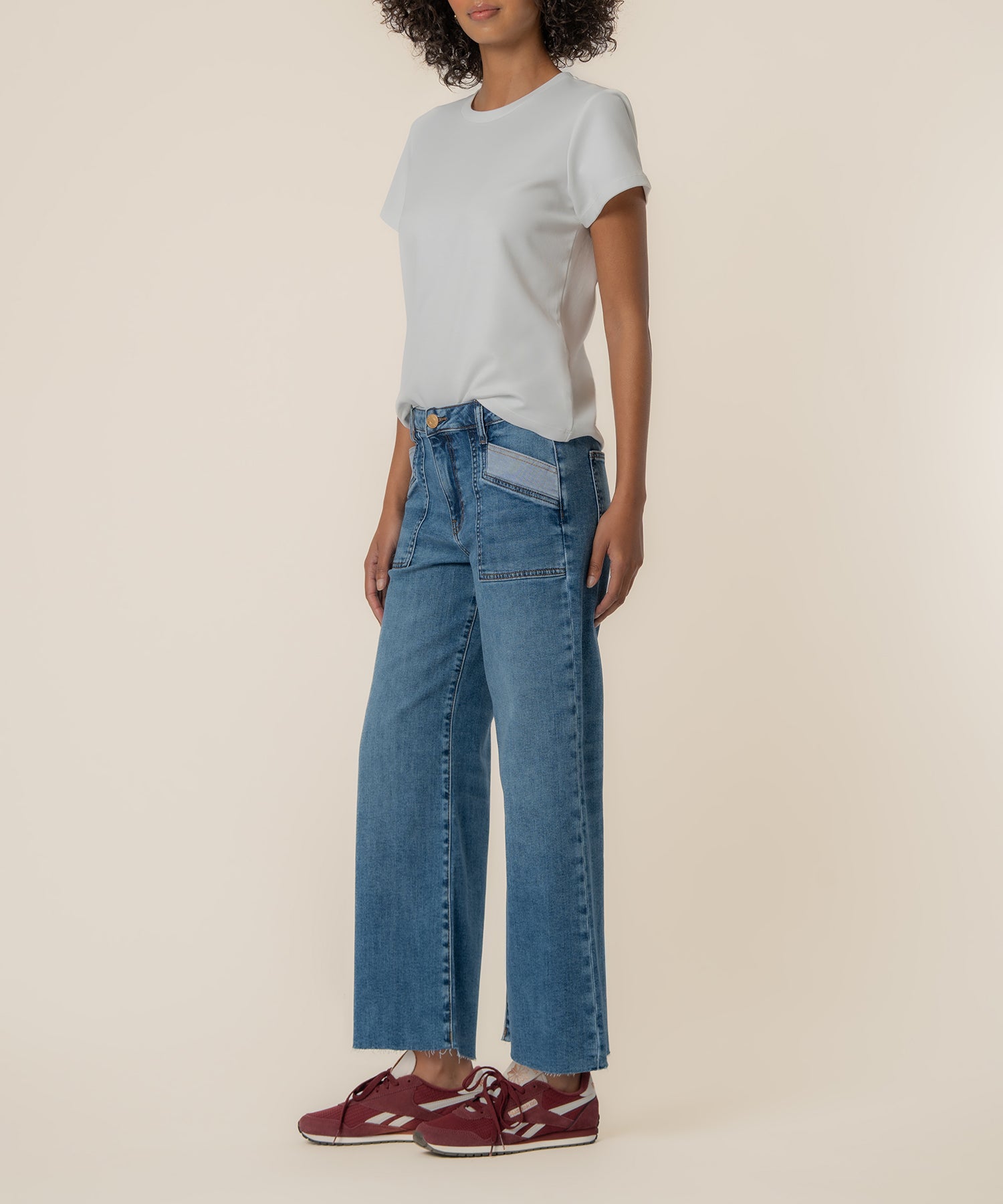 Meg High Rise Wide Leg, Petite