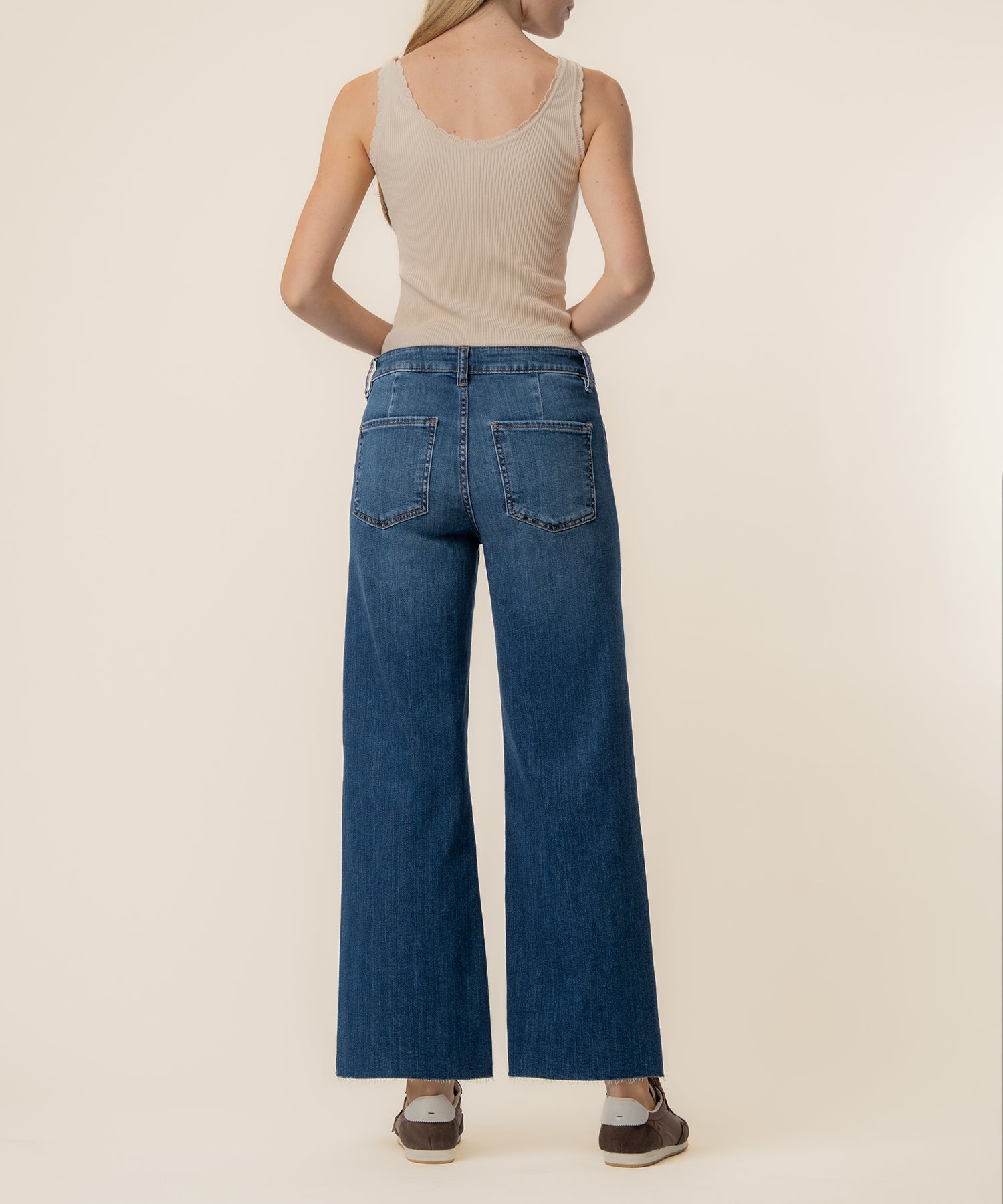 Meg High Rise Wide Leg in Resolution Wash