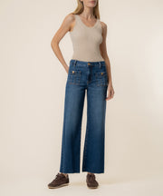 Meg High Rise Wide Leg in Resolution Wash