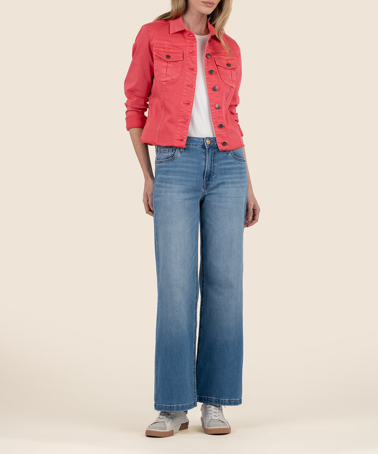 カットフロムザクロス クロップ ジャケット レディース 【 KUT FROM