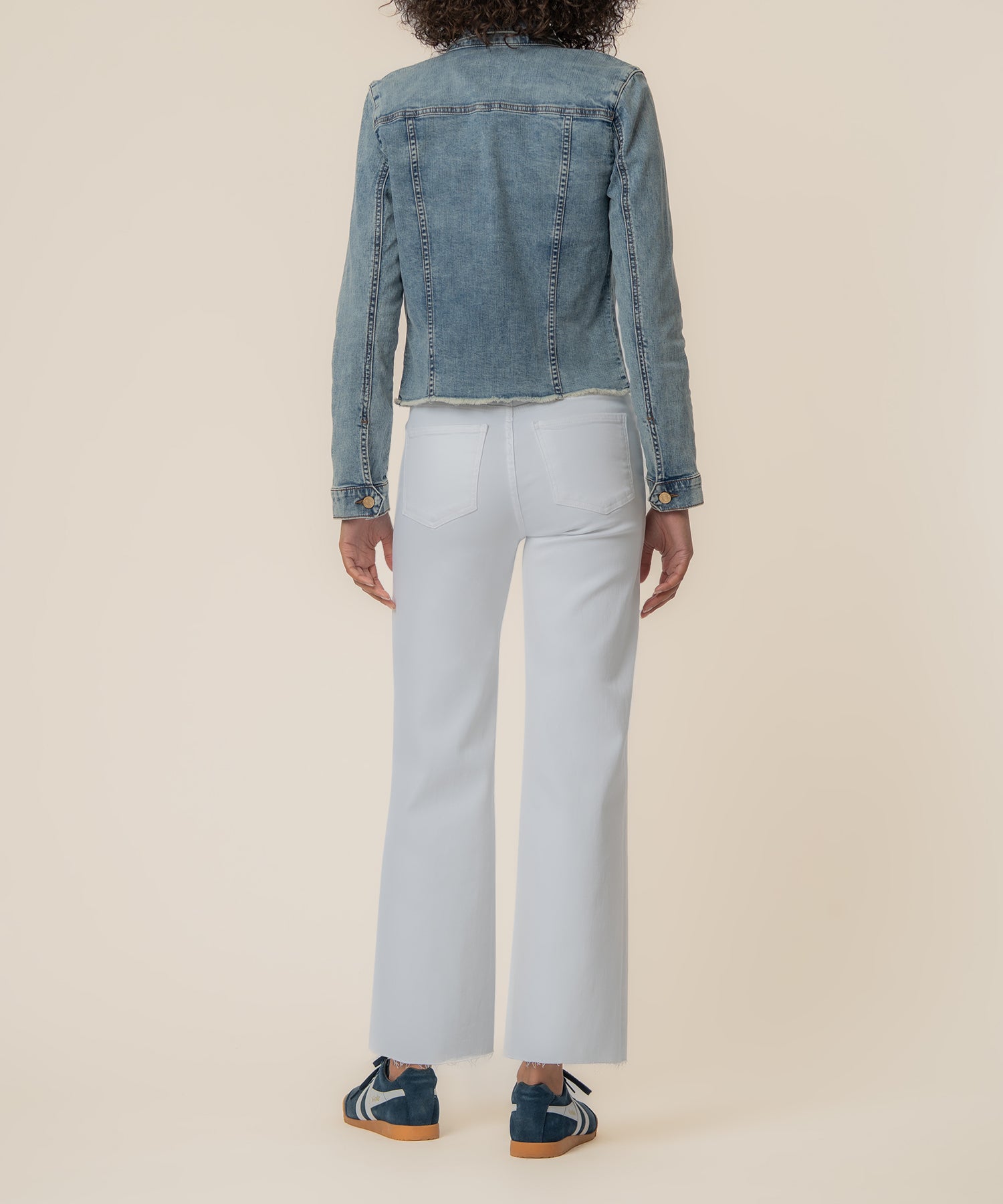Kara Denim Jacket in Standard Wash - Kut from the Kloth