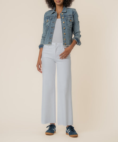 Kara Denim Jacket in Standard Wash - Kut from the Kloth