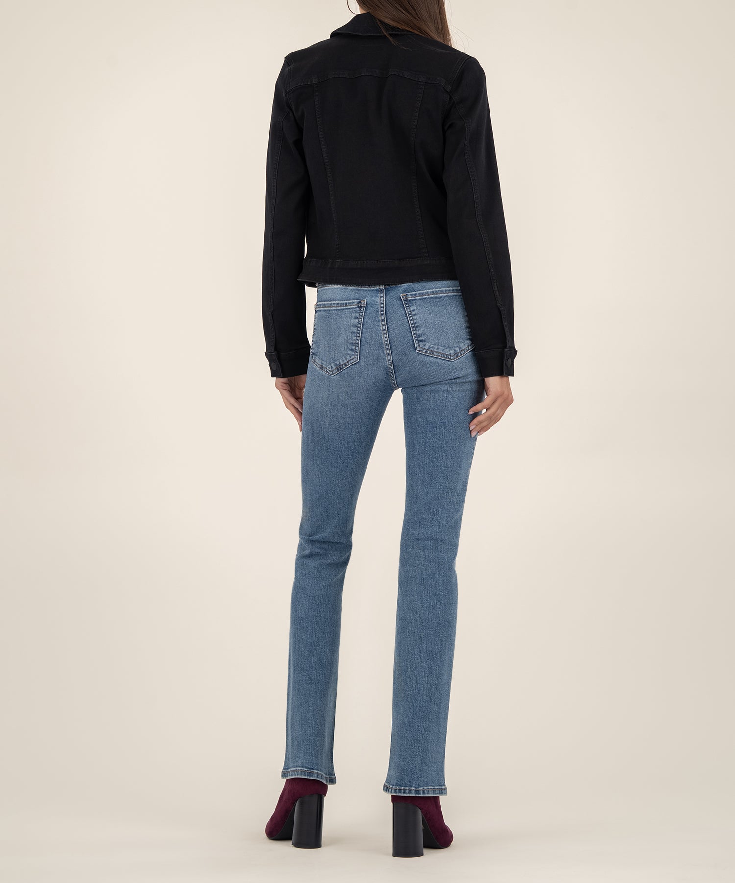 Julia Crop Denim Jacket - Kut from the Kloth