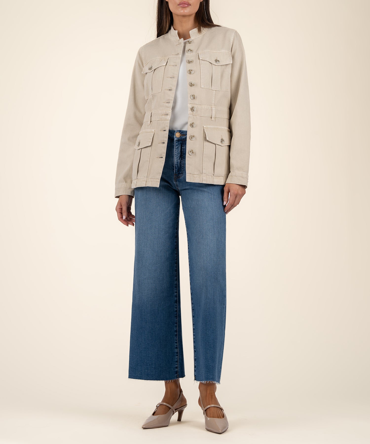 Margot Military Jacket, Exclusive Kut from the Kloth