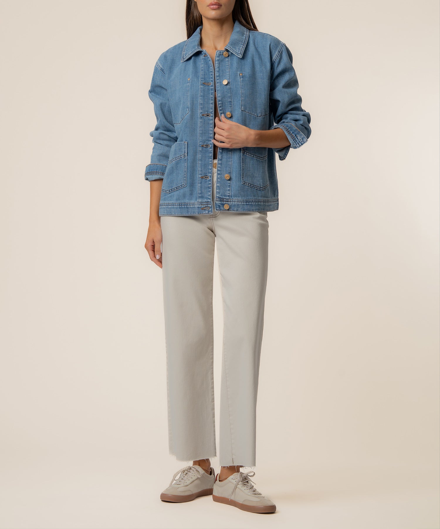 Loretta Denim Jacket in Quickly Wash