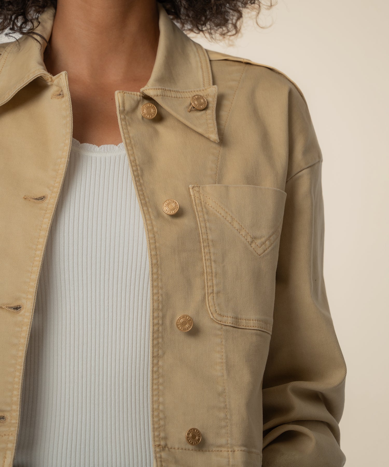 Camden Jacket in Cashew