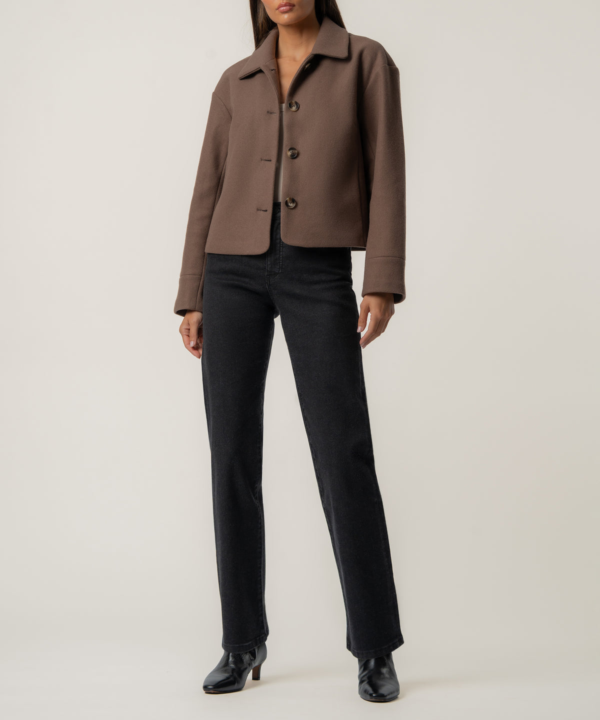 Ever Jacket in Chocolate