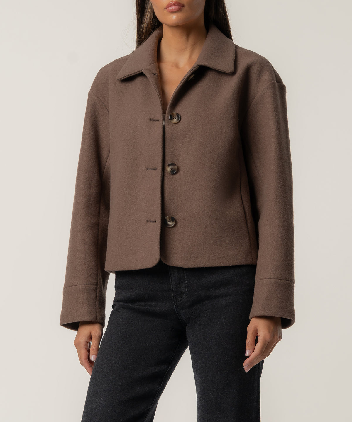 Ever Jacket in Chocolate