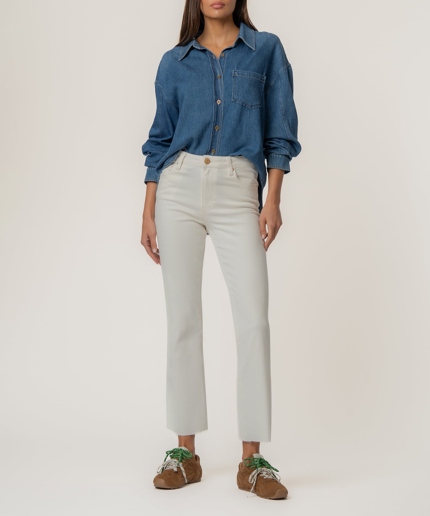 Kelsey High Rise Ankle Flare