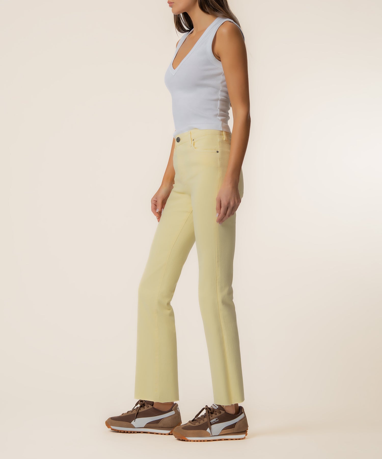 Kelsey High Rise Ankle  Flare