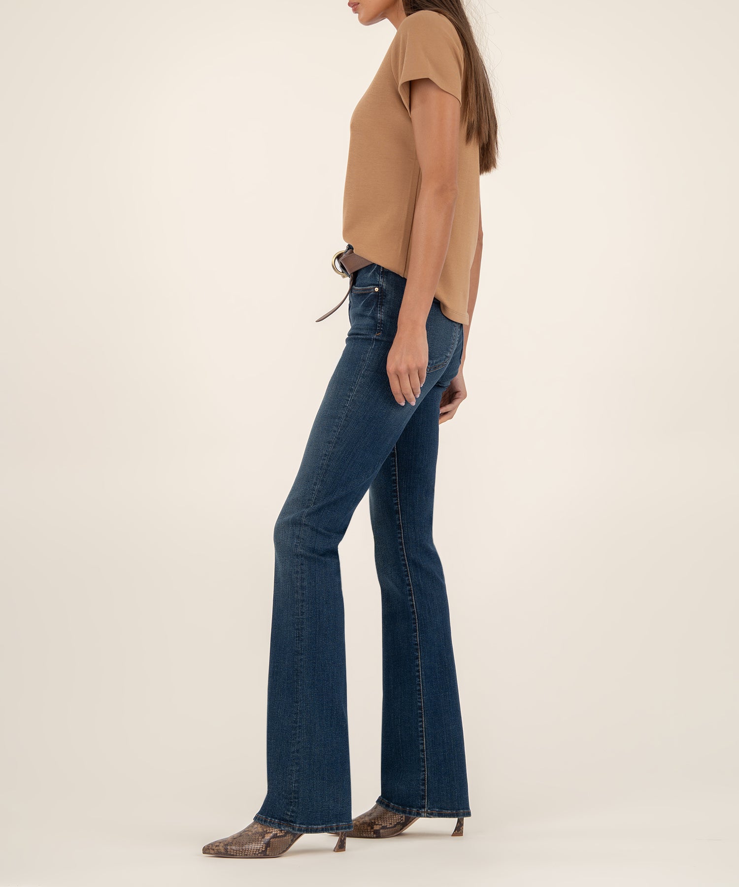 Natalie High Rise Bootcut, Long