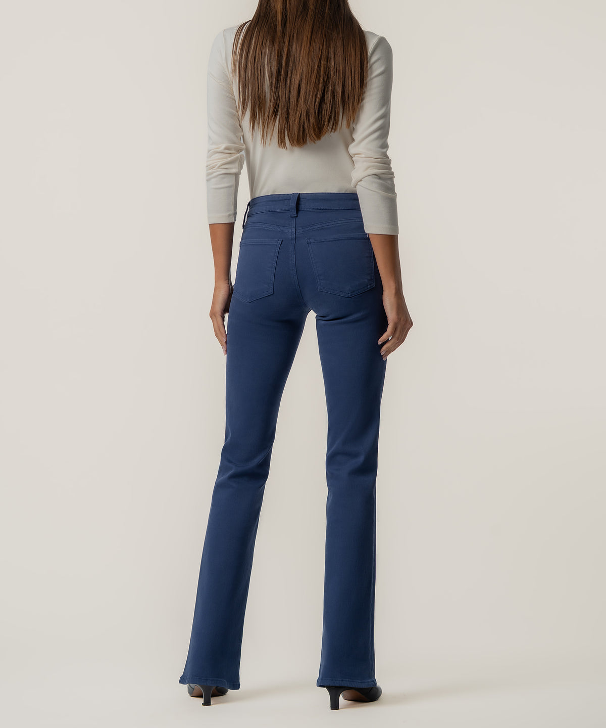 Natalie High Rise Bootcut, Exclusive in Angel Blue