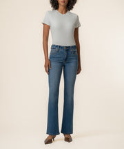 Natalie High Rise Bootcut, Petite in Interactive Wash