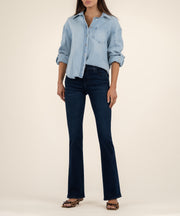 Natalie Mid Rise Flare, Petite