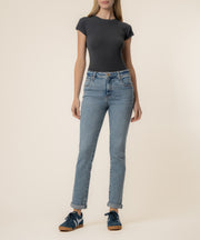 Catherine High Rise Boyfriend in Incredible Wash