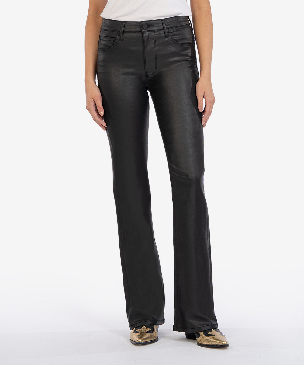 Ana Coated High Rise flare Petite