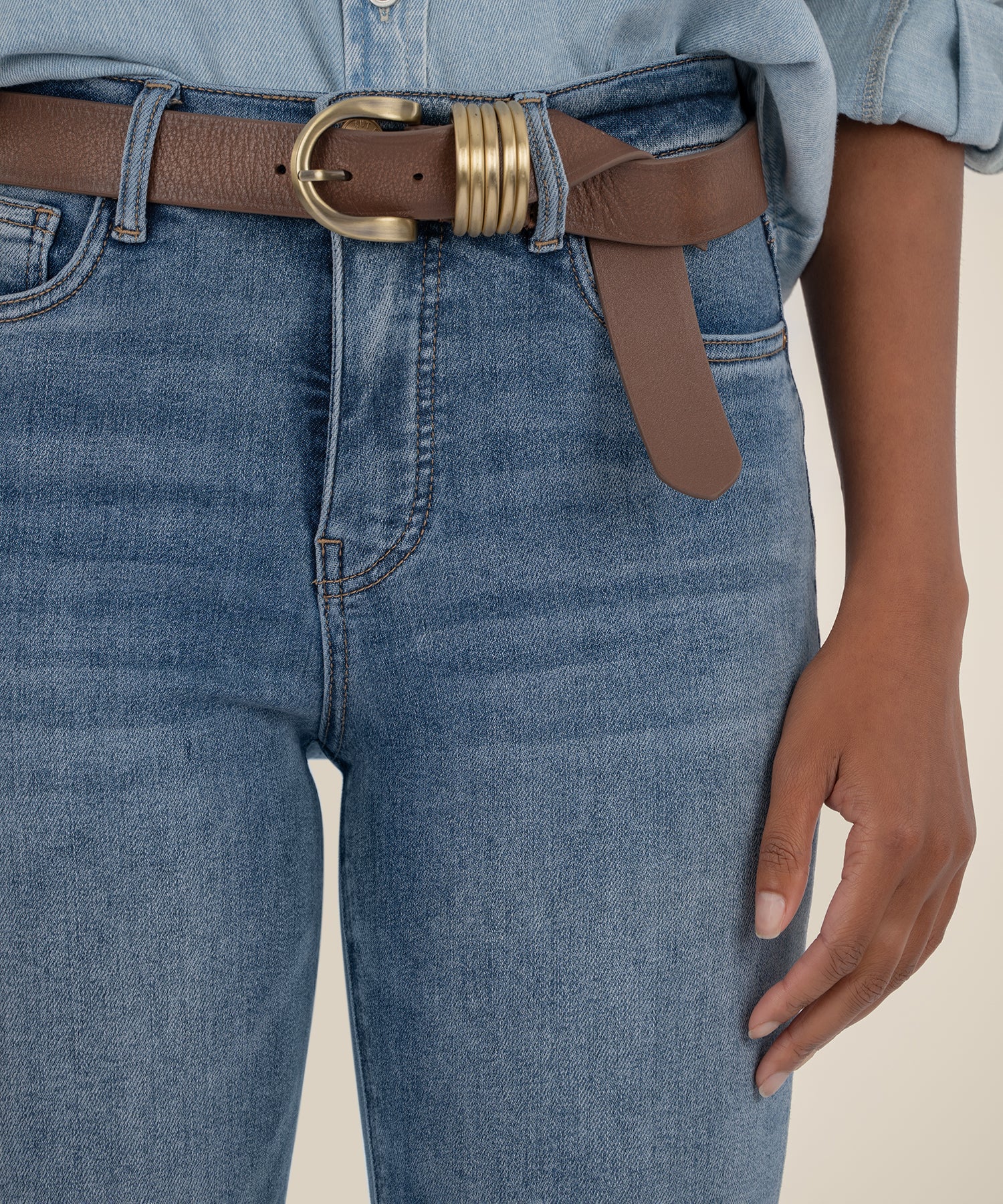 Rachael High Rise Mom Jean Kut from the Kloth - Main Image