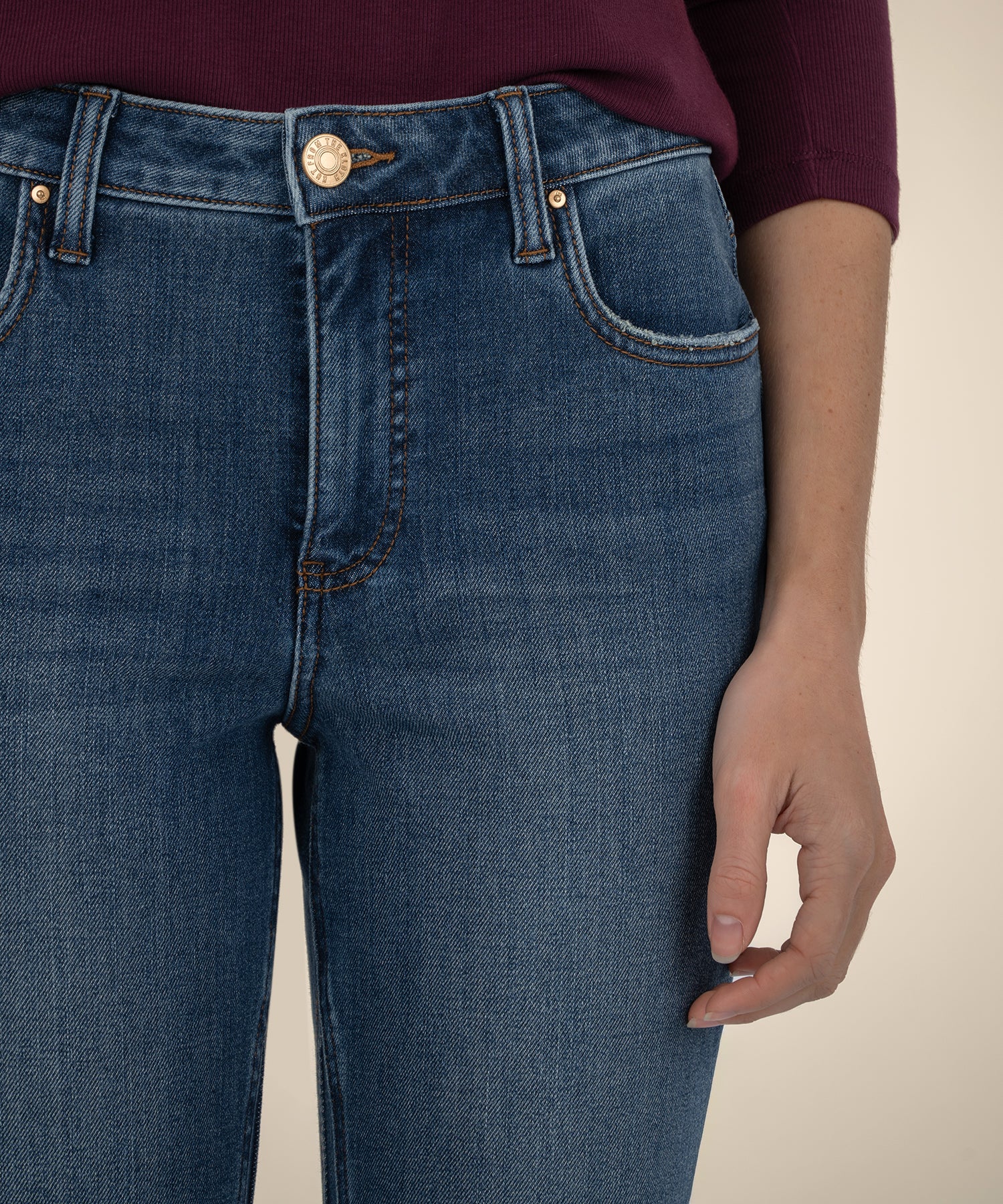 Kelsey High Rise Ankle Flare