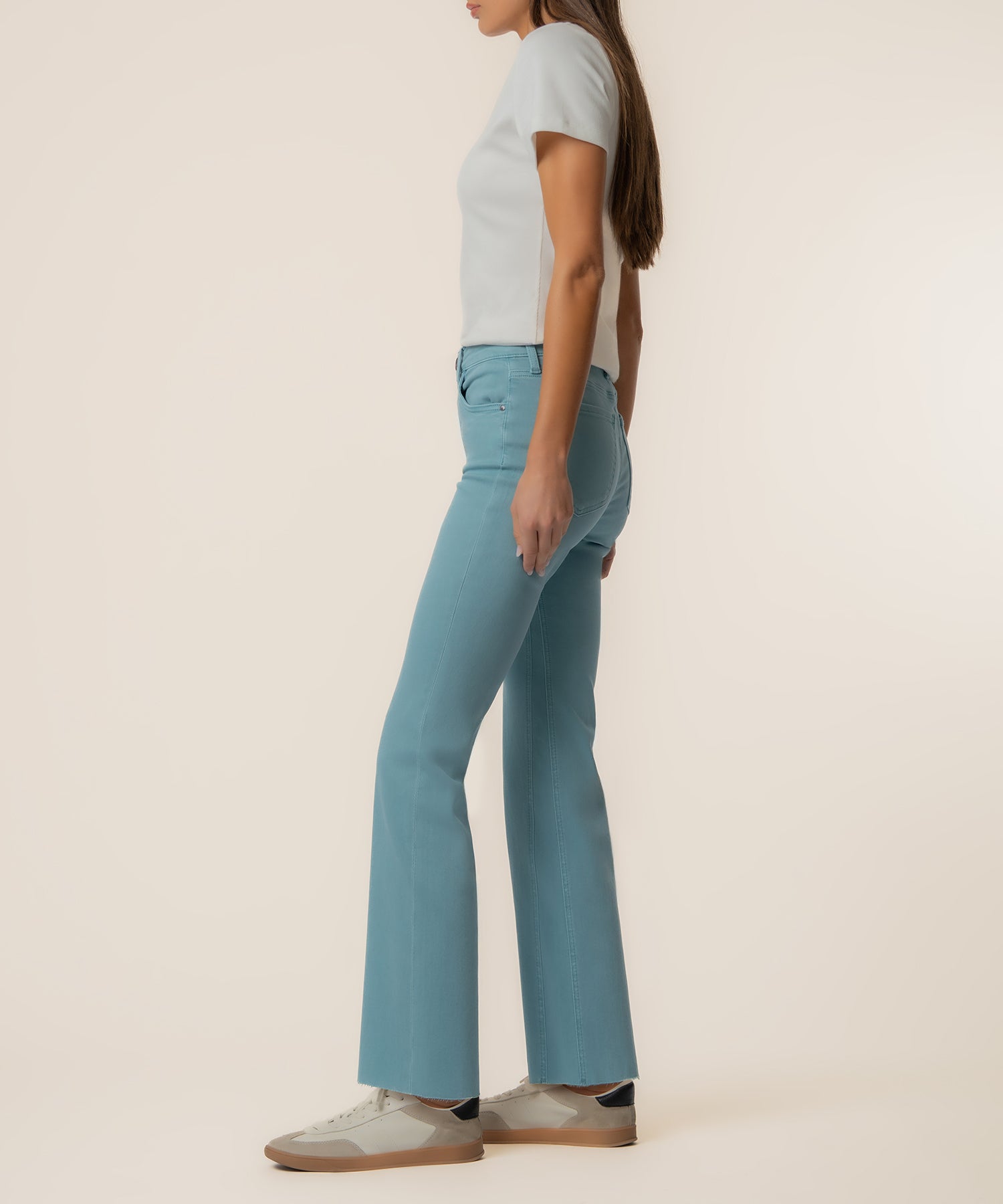 Kelsey High Rise Ankle Flare, Petite