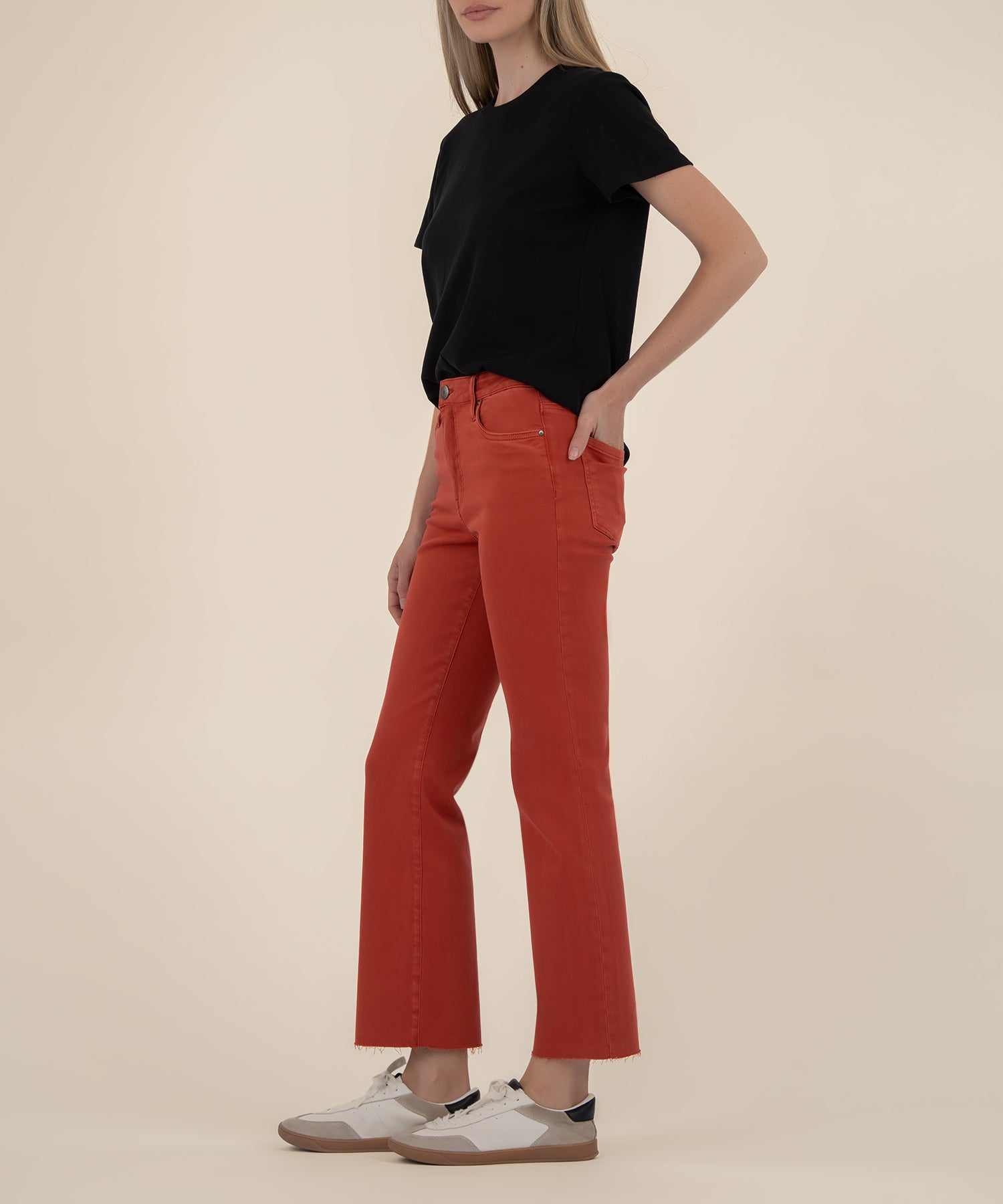 Kelsey High Rise Ankle Flare