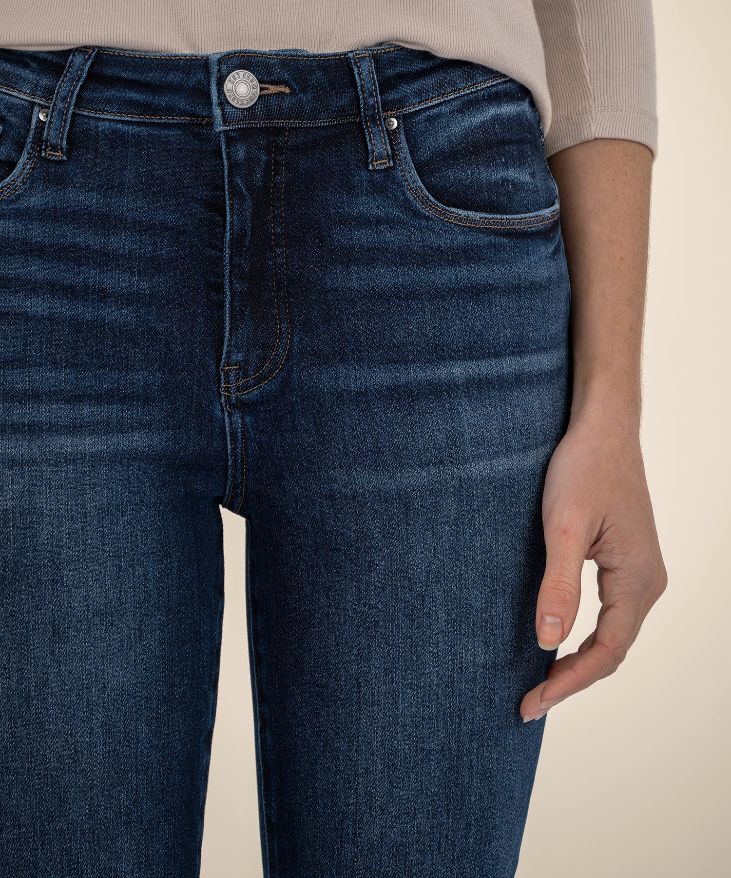 Reese High Rise Ankle Straight Leg, Petite