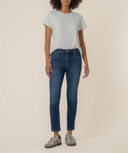 Reese High Rise Ankle Straight, Petite in Enchantment Wash