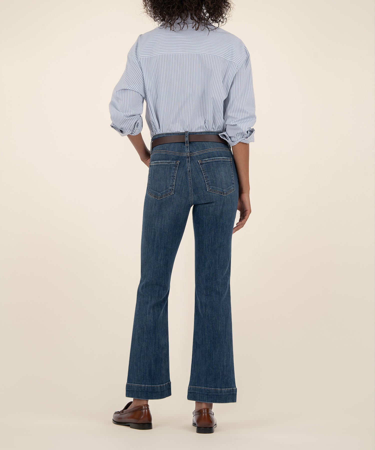 Kelsey High Rise Ankle Flare, Petite