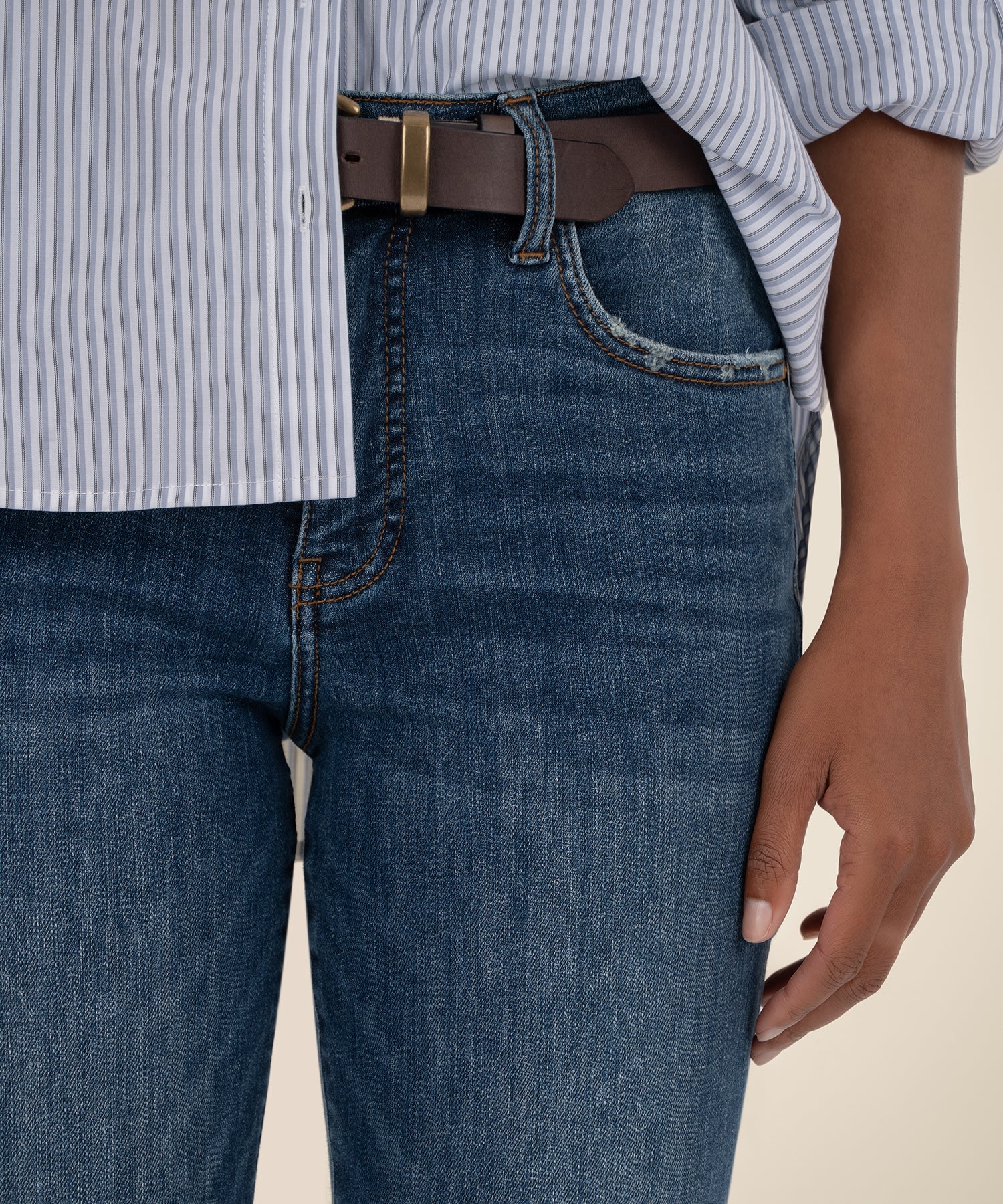 Kelsey High Rise Ankle Flare, Petite