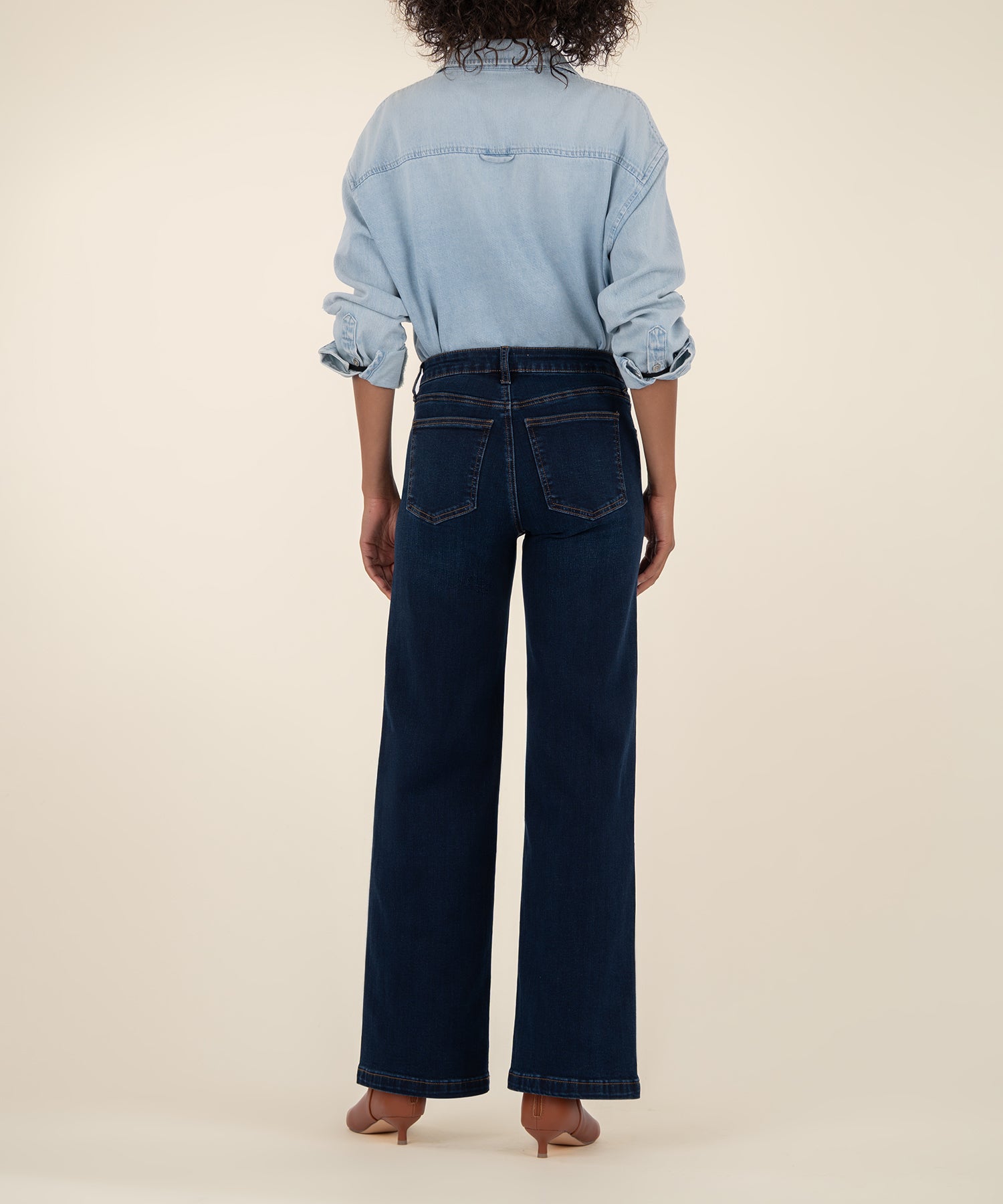 Jean High Rise Wide Leg, Exclusive in Attributable Wash