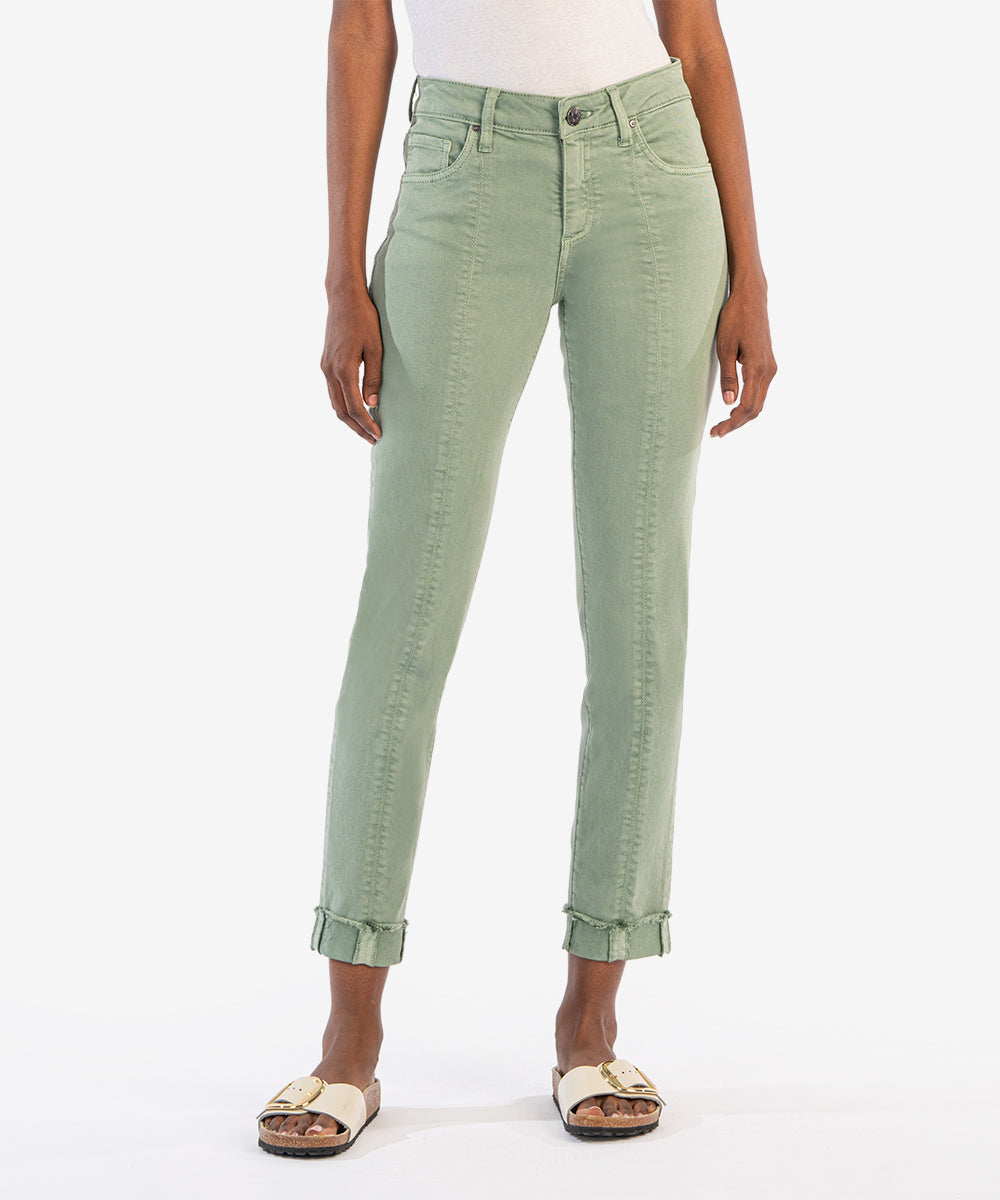 KUT Amy Crop Straight Black