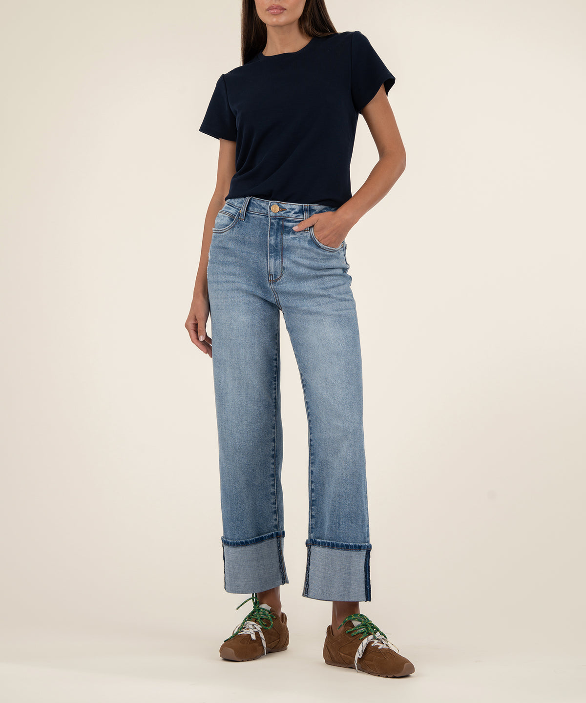 Sienna High Rise Straight, Petite in Love Wash