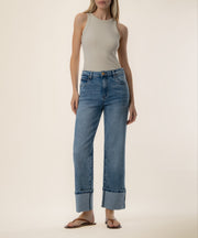 Sienna High Rise Straight Leg in Popular Wash