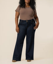 Jodi High Rise Straight Leg, Plus in Sustain Wash