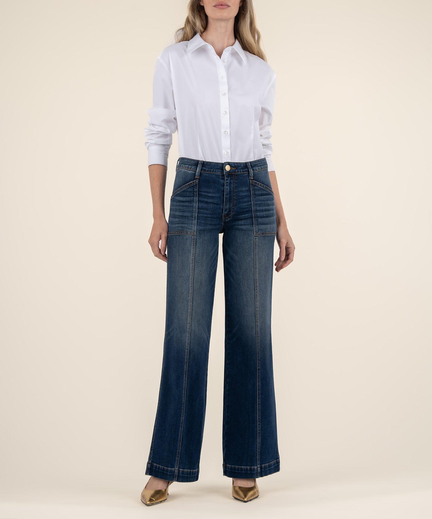 Jodi High Rise Wide Leg - Kut from the Kloth