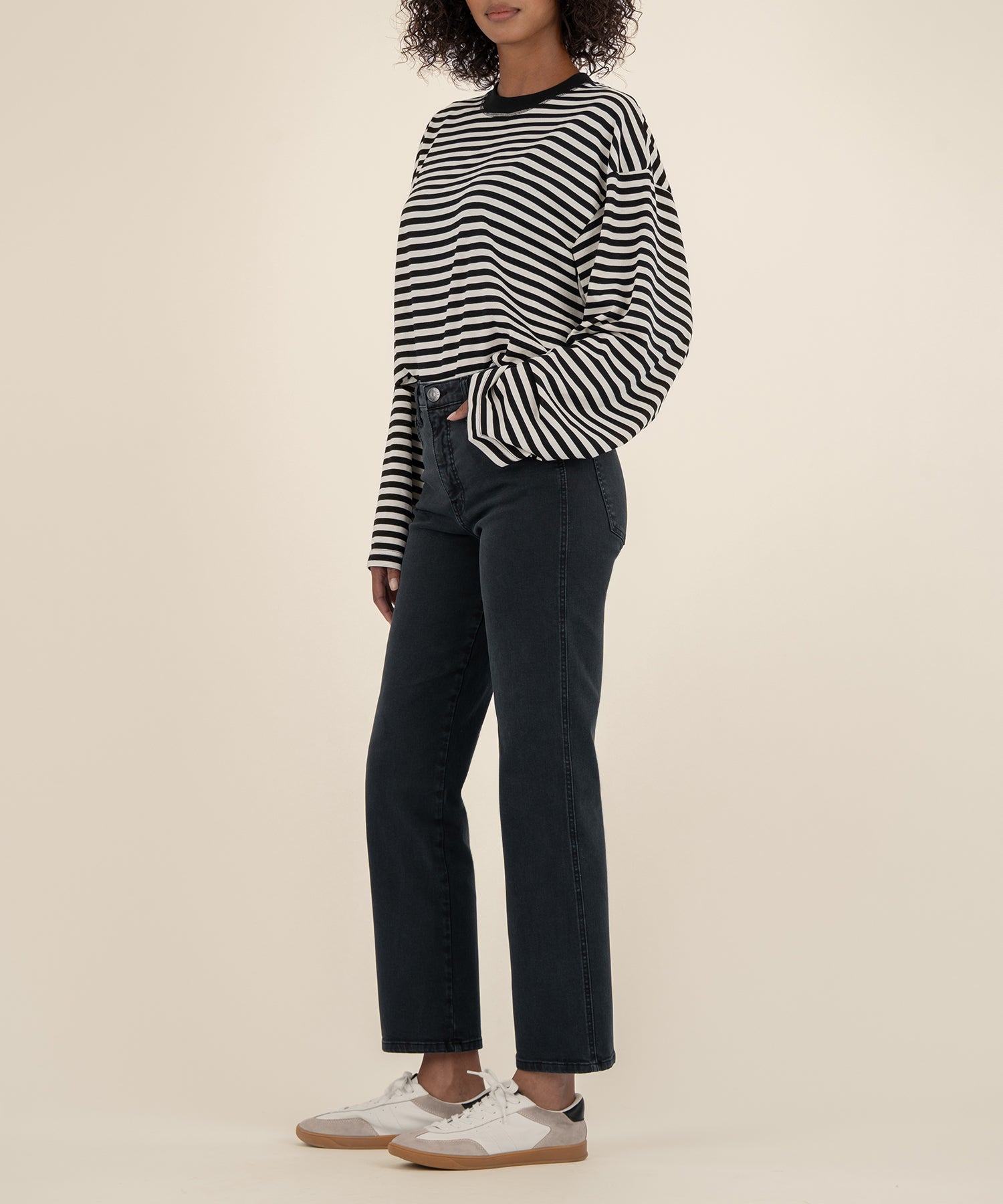 Melissa High Rise Straight Leg