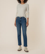 Reese High Rise Ankle Straight in Ultra Wash
