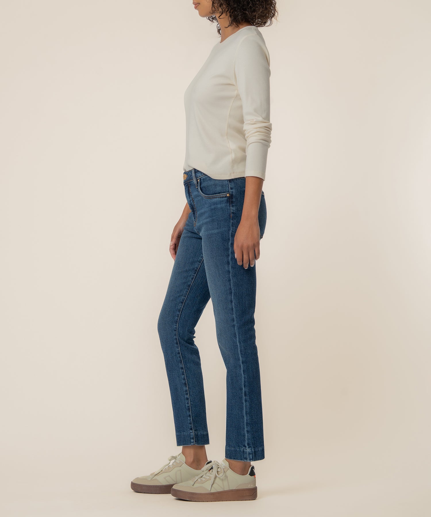 Reese High Rise Ankle Straight