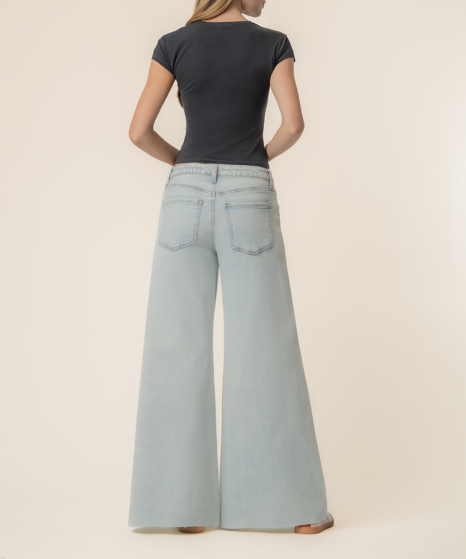 Blake High Rise Super Wide Leg in Sensual Wash
