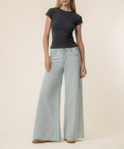Blake High Rise Super Wide Leg in Sensual Wash