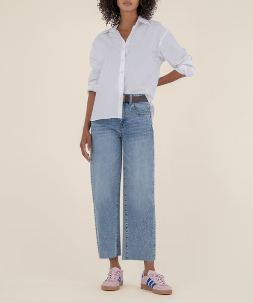 Gwen High Rise Wide Slouchy Leg - FINAL SALE - Kut from the Kloth