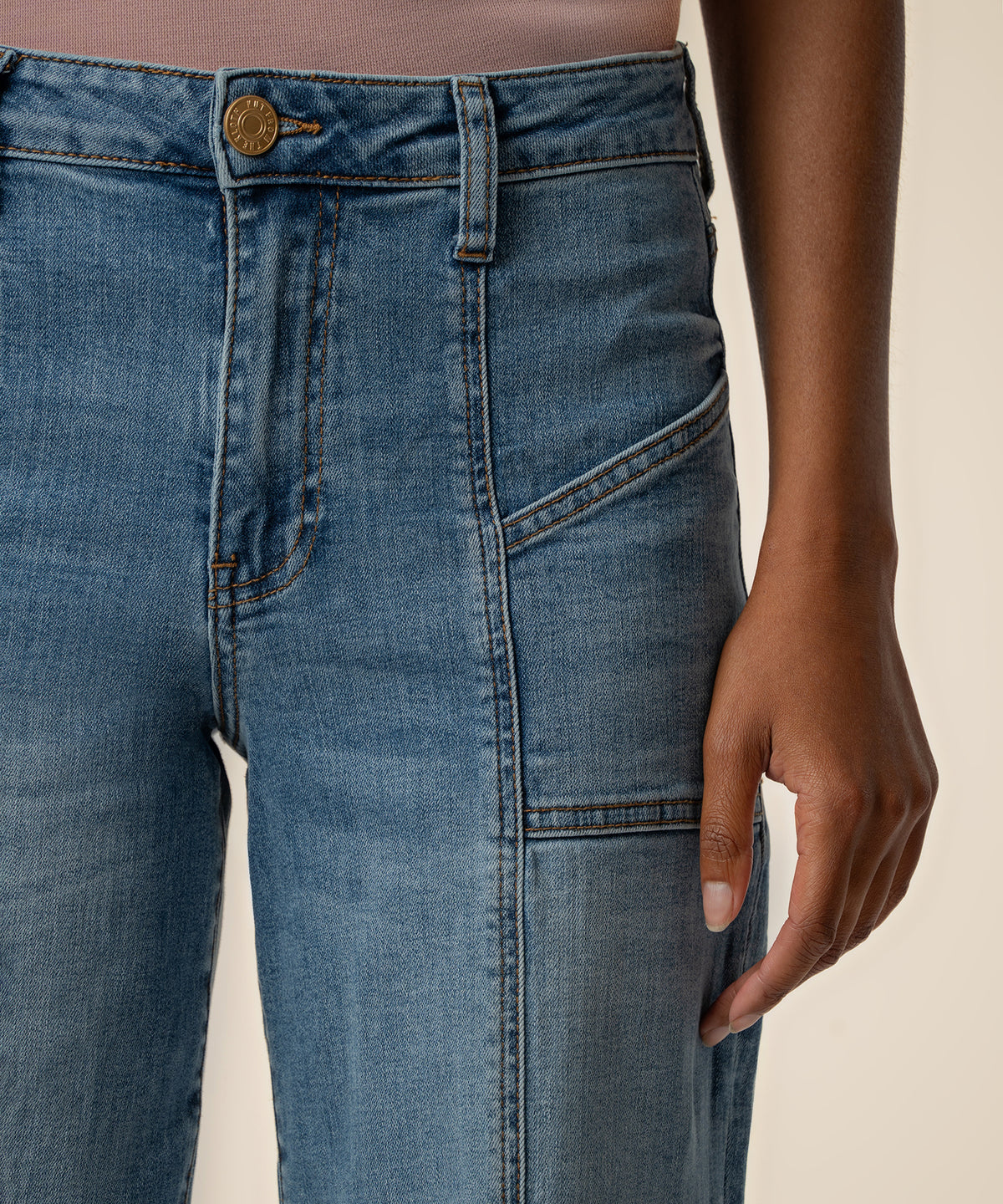 Jean High Rise Wide Leg, Petite in Utilize Wash