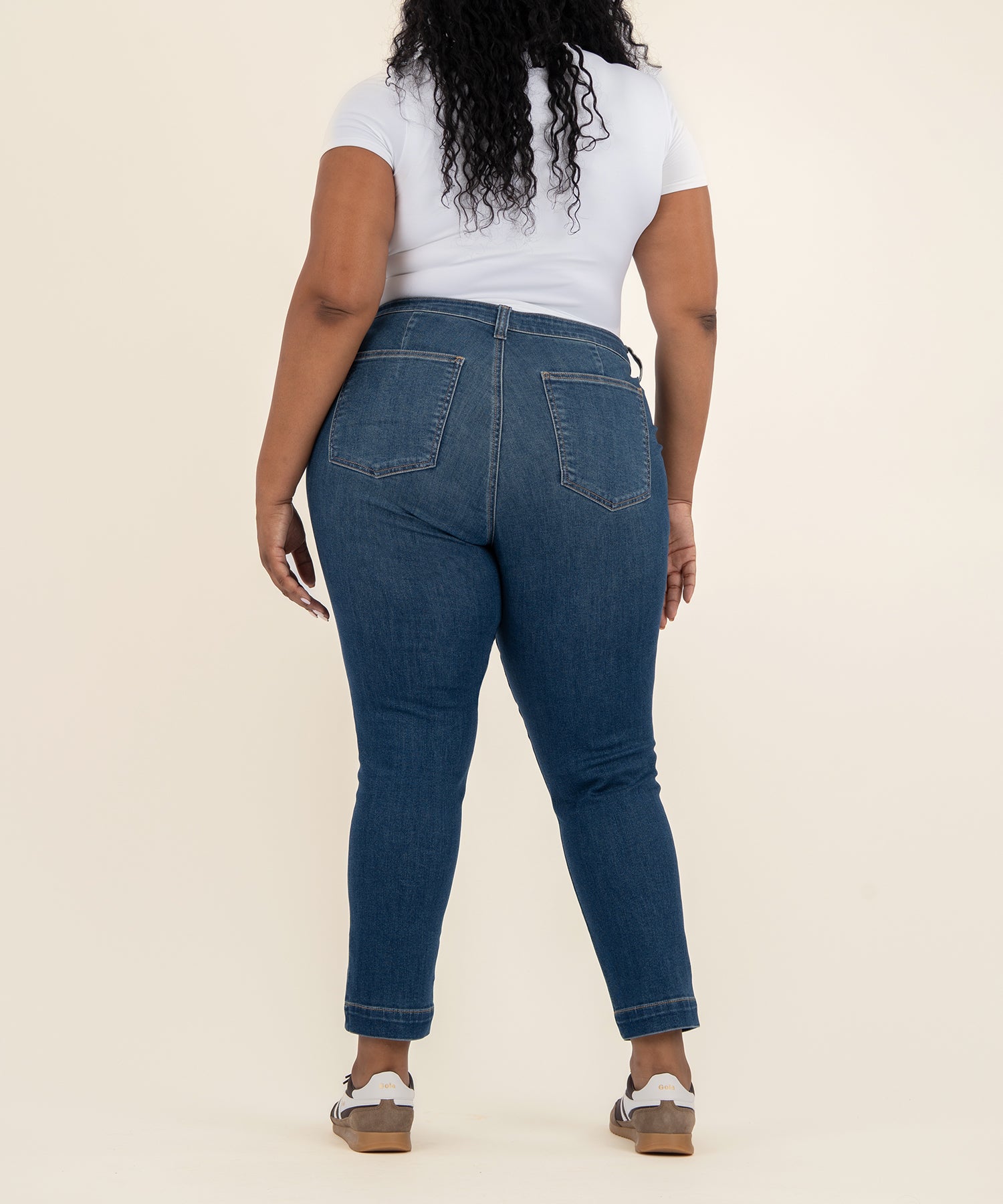 Reese High Rise Straight Leg, Plus