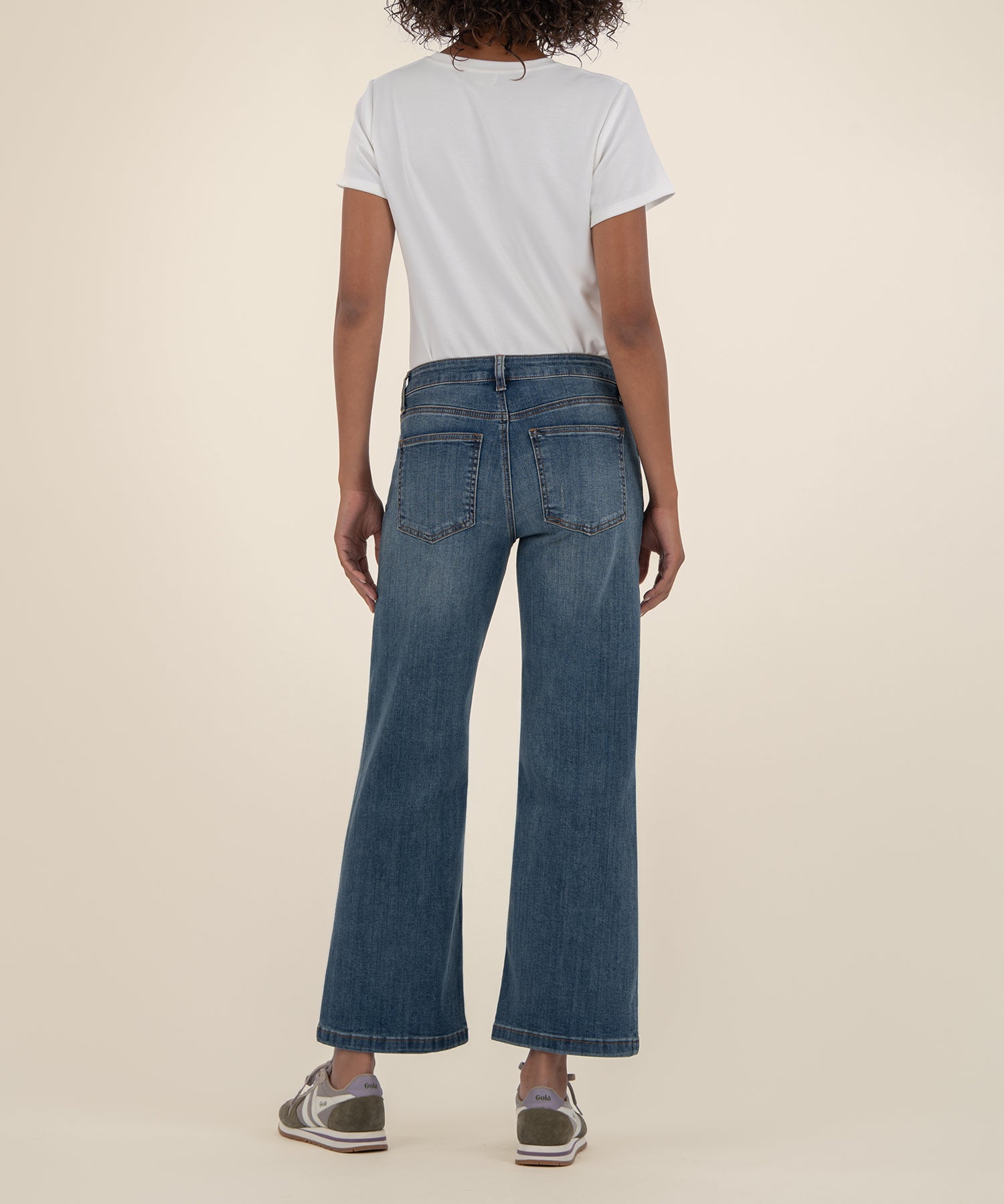 Jean High Rise Wide Leg, Petite in Instructive Wash