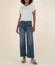 Jean High Rise Wide Leg, Petite in Instructive Wash